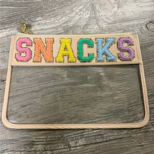 Stoney Clover Lane Snacks Clear Flat Pouch